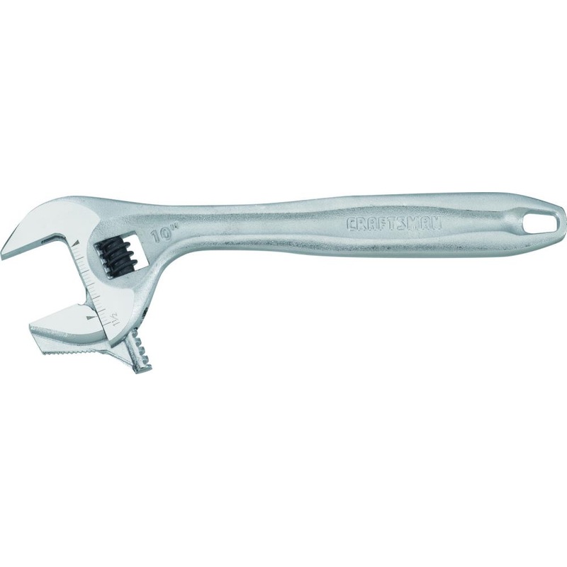 10-in Steel Reversible Jaw Adjustable Wrench CMMT82338