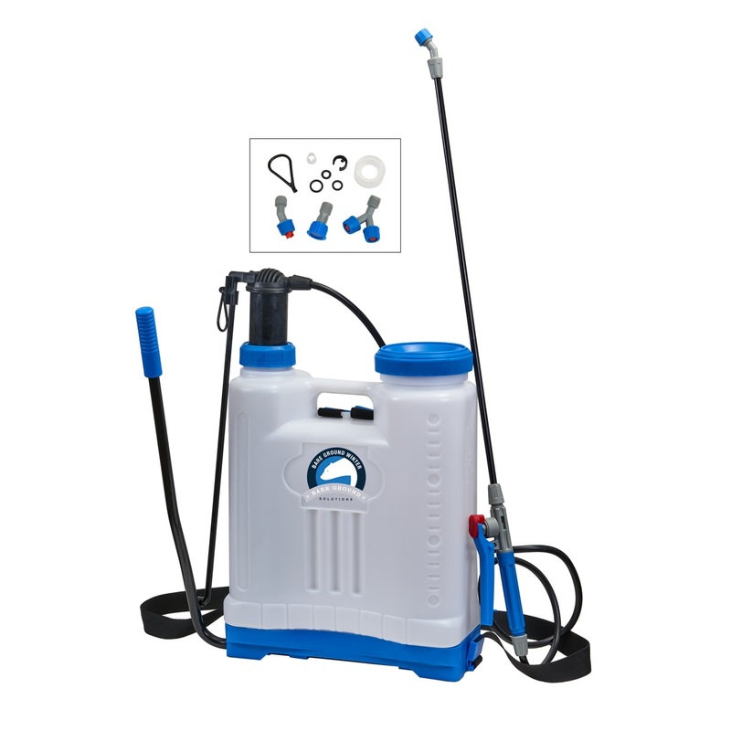 Versatile Sprayer Accessories Kit with Multiple Nozzle Adapters, 24ft Hose, and Lockable On/Off Switch for Continuous Spraying BG-425