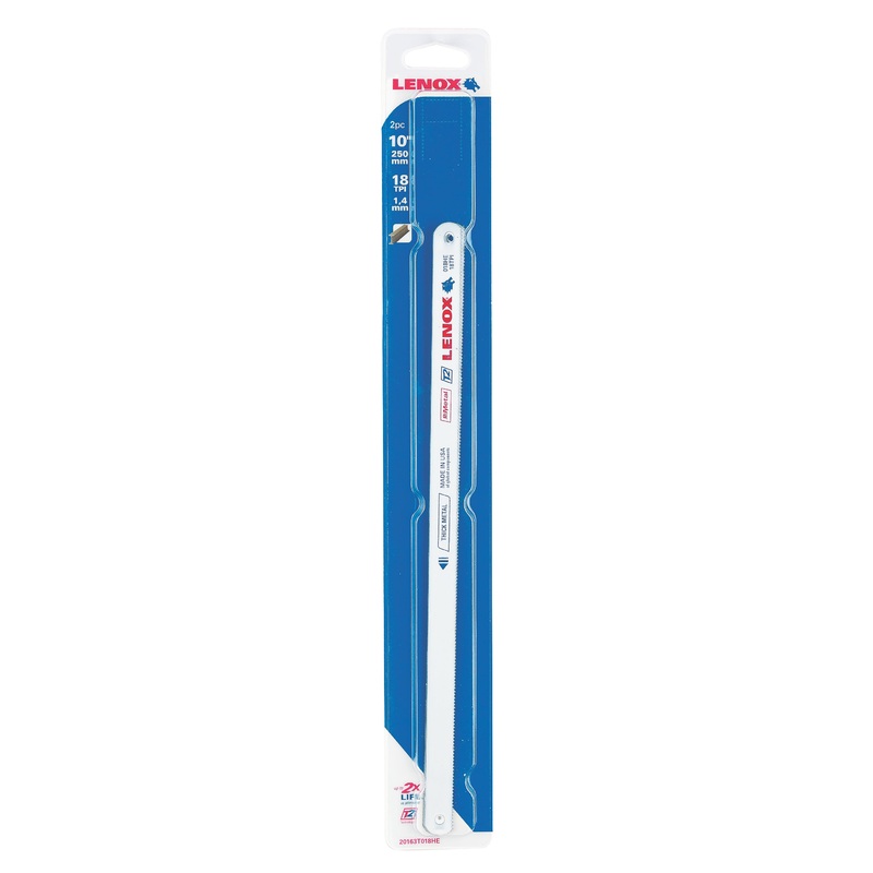 10-in Bi-metal Medium Cut Hacksaw Blade Set 2014653