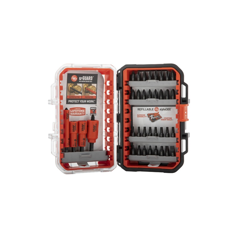 U-GUARD Impact Driver Bit (37-Piece) CAUGSET-37