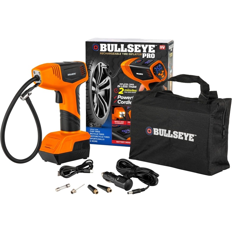Tire Inflators 12-volt / 120 Lithium Ion (li-ion) Air Inflator (Power Source: Battery) 2441