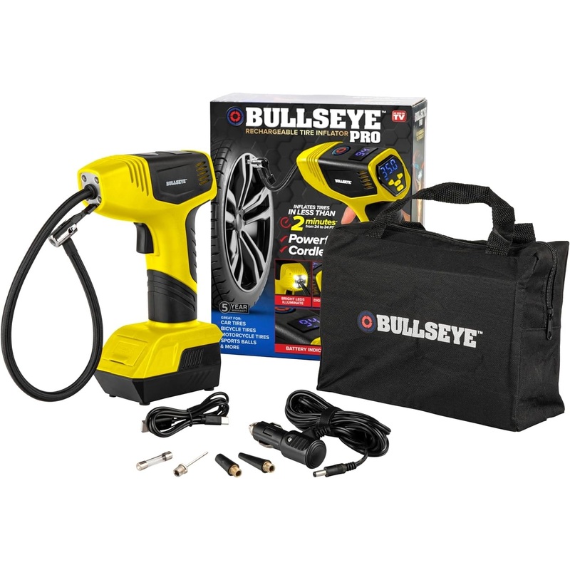 Tire Inflators 12-volt / 120 Lithium Ion (li-ion) Air Inflator (Power Source: Battery) 2442