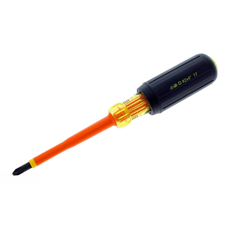 1000 Volt Rubber Handle Phillips Screwdriver 35-9194