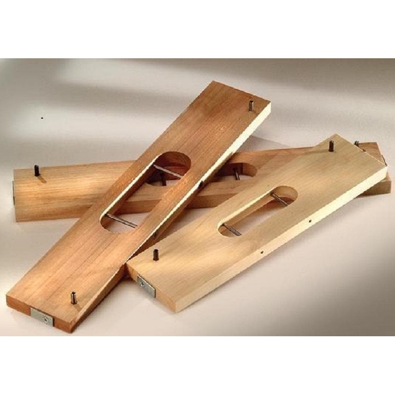 Wooden Door Hinge Template for Easy and Time-Saving Installation (1 Pack) 220IT