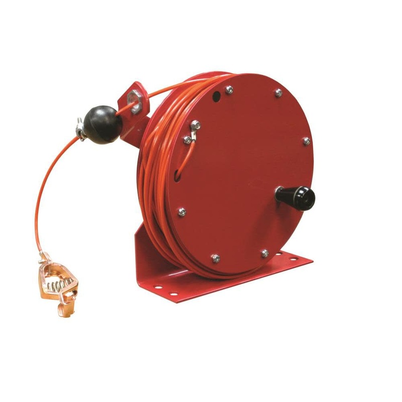 100 Ft. Hand Crank Grounding Reel Steel GHC3100 N