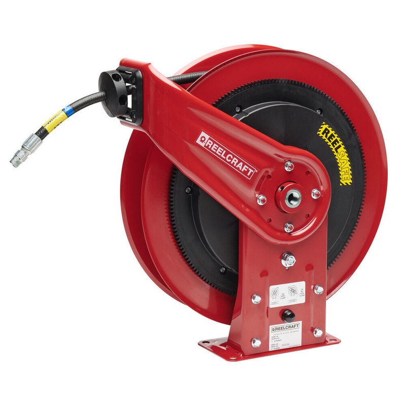 1/2 in. x 50 ft. REELSAFE Hose Reel RS7850 OMP
