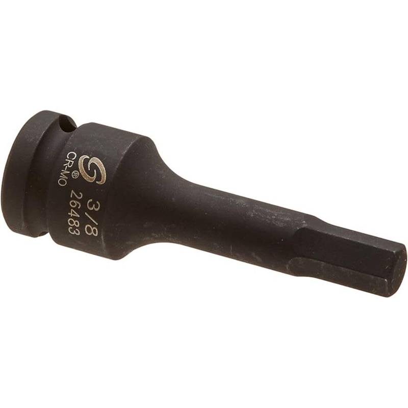 1/2 Inch Dr 3/8 Inch Hex Impact Socket 26483