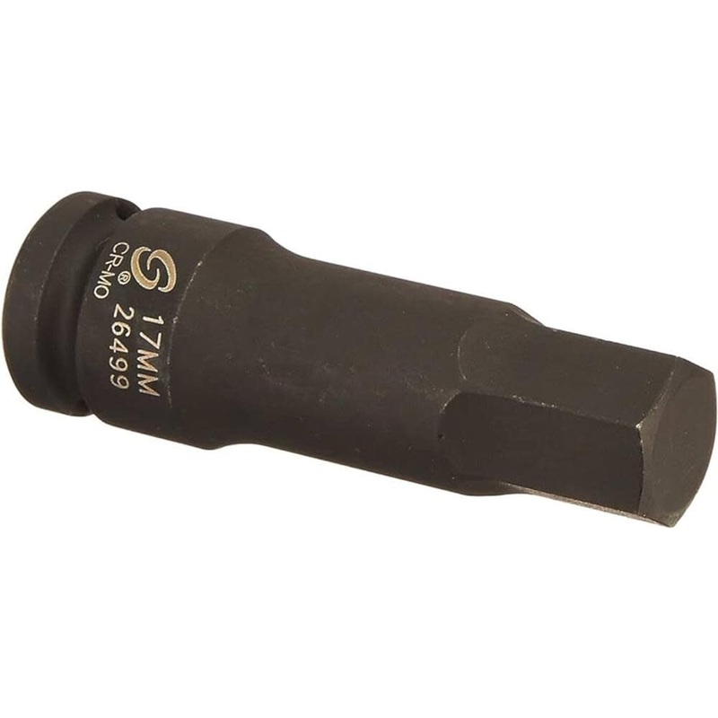 1/2 Inch Dr 17mm Hex Impact Socket 26499