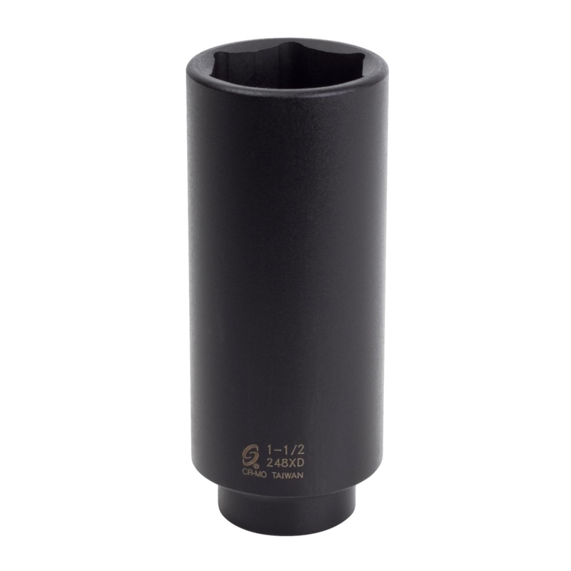 1/2 Inch Dr 1-1/2 Inch Extra Deep Impact Socket 248XD
