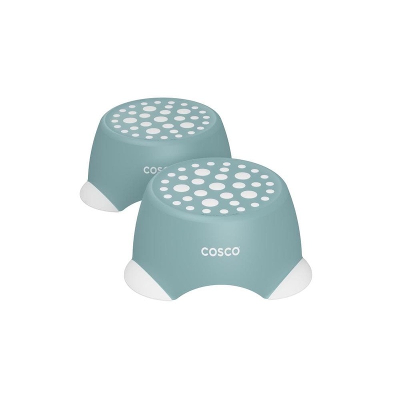 1-Step 150 lbs. Capacity Blue Plastic Step Stool 11908BLU2E
