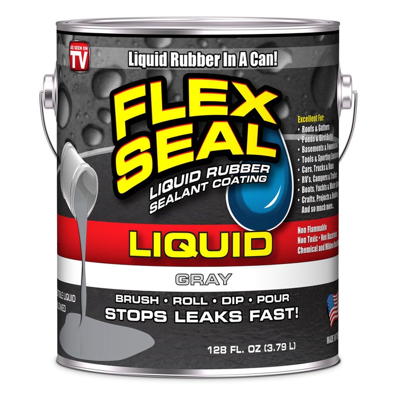 1 Gallon Liquid Rubber Sealant – Gray LFSGRYR01