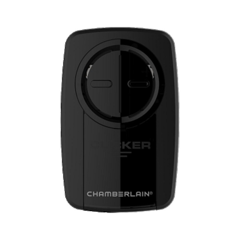 Universal Clicker 2 Button Garage Door Remote Black KLIK5U-BK2