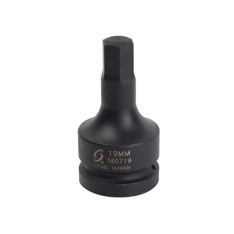 1 Inch Dr Hex Driver Socket 19mm 560719