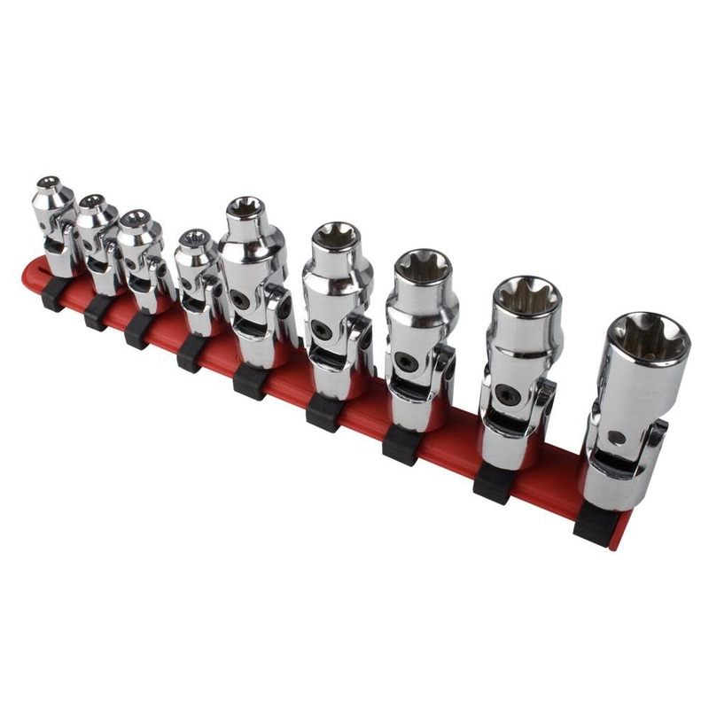 1/4 Inch Drive Universal External Star Socket Set 9pc 9912