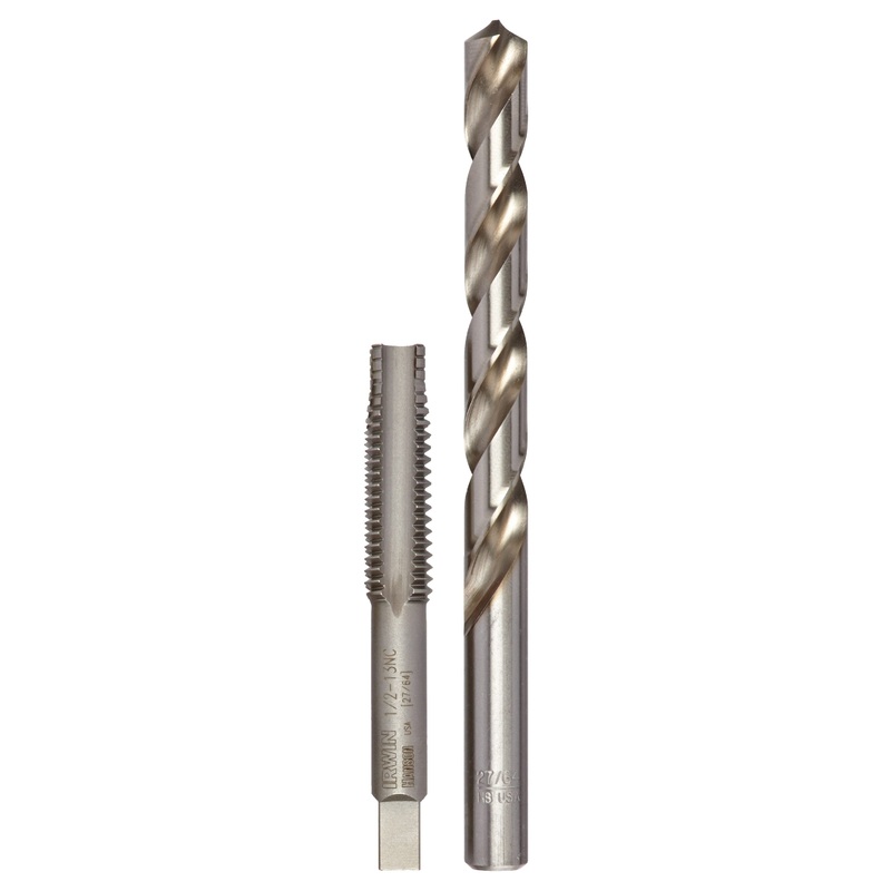 1/2-in-13-in Standard (Sae) 2-Pack Tap and Drill Set 1897530
