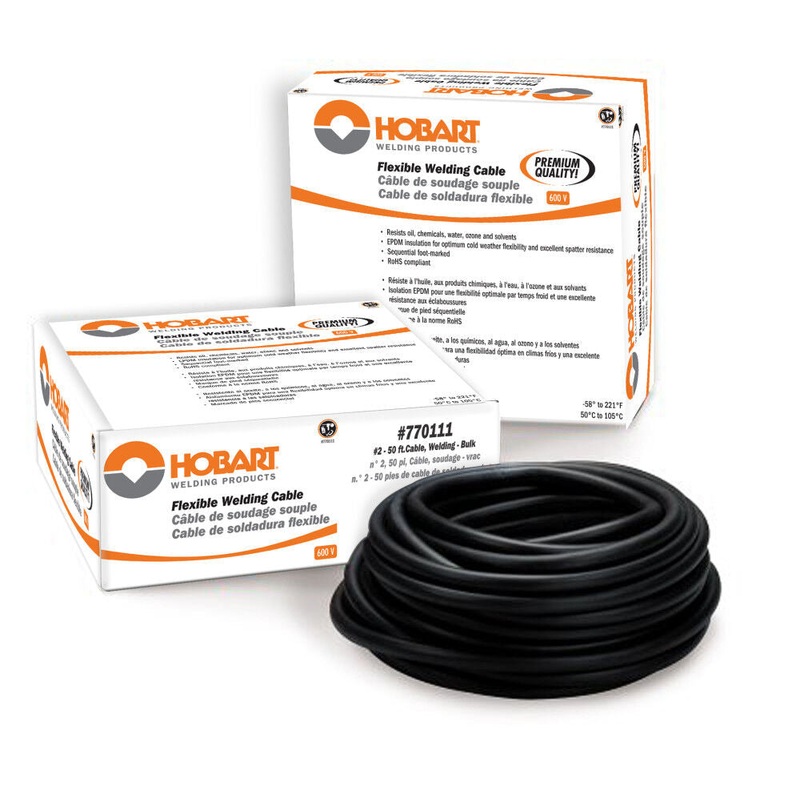 #2 Flexible Welding Cable 50′ 770111
