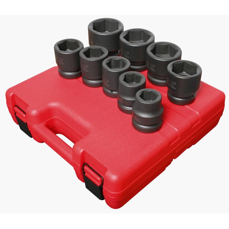 1 In. Drive SAE Impact Socket Set 9 pc. 5699