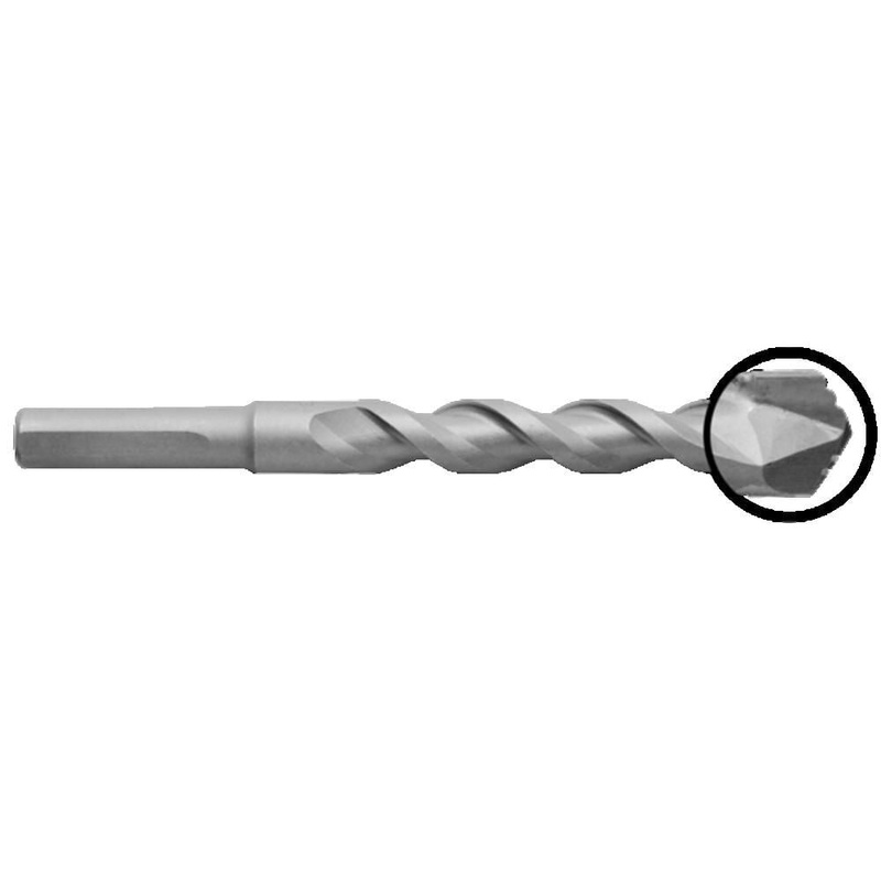 1/4 X 4 In. Groo-V Tip Multi-Purpose Masonry Bit GRT- 4- 4