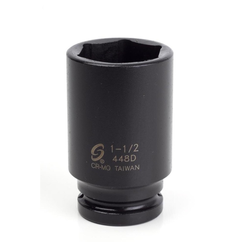1-1/2 In. 3/4 In. Drive Deep Impact Socket 448D