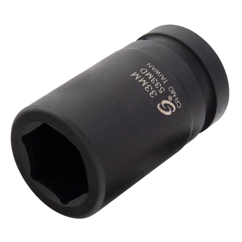 1 In. Drive 33 mm Deep Impact Socket 533MD