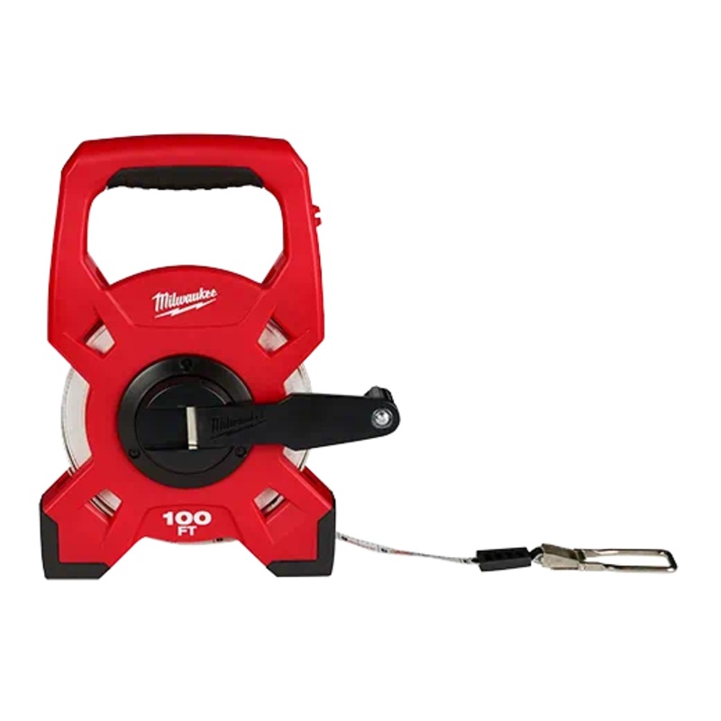 MILWAUKEE 100′ Steel Open Reel Long Tape