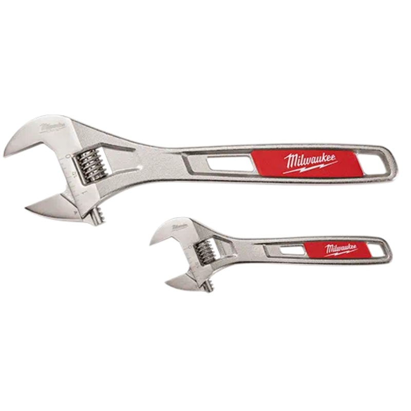 MILWAUKEE 2 PC. 6 & 10 Adjustable Wrench Set