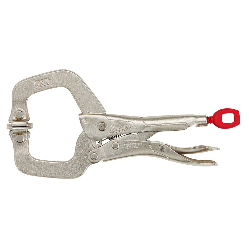 MILWAUKEE 6 TORQUE LOCK Locking C-Clamp w/ Swivel Jaws