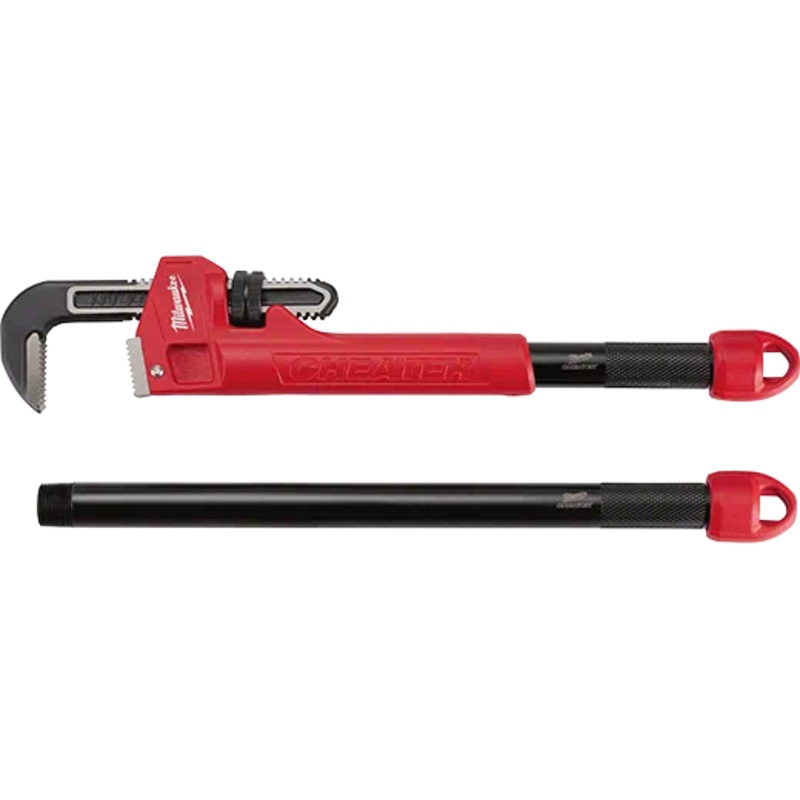 MIWLAUKEE CHEATER Steel Adaptable Pipe Wrench