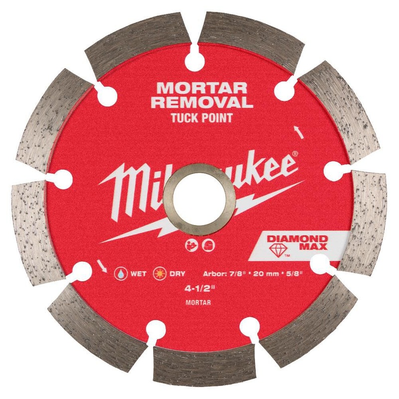 MILWAUKEE DIAMOND MAX Tuck Point Blades