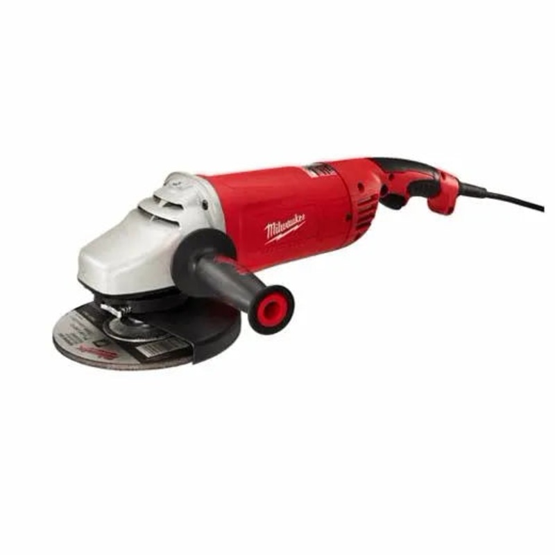 USED MILWAUKEE 15 Amp 7/9 Large Angle Grinder w/ Lock-On