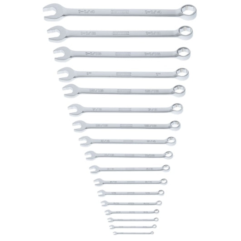 DEWALT 17 PC. TOUGHSERIES SAE Combination Wrench Set