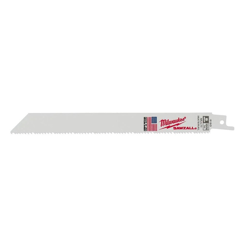 MILWAUKEE 10/14 TPI SAWZALL Standard Multi-Material Blades