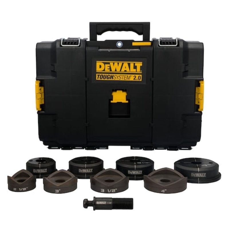 DEWALT 2-1/2 – 4 Knockout Punch & Die Kit