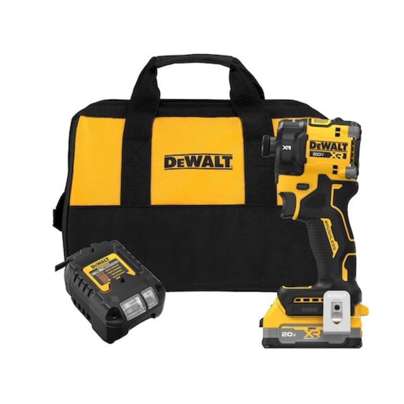 DEWALT 20V MAX* XR 1/4 Quiet Hydraulic Impact Driver Kit