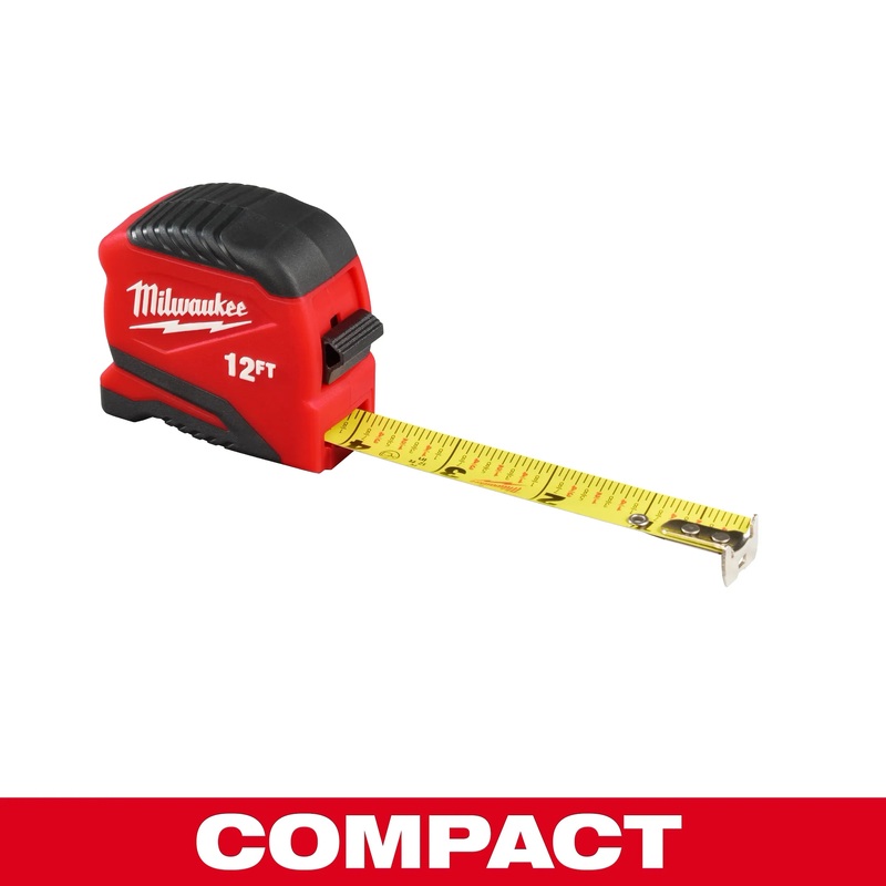 MILWAUKEE 12′ Compact Tape Measure