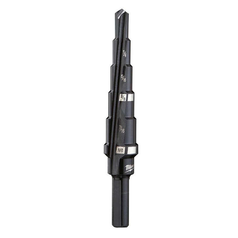 MILWAUKEE 3/16 – 1/2 Step Drill Bit