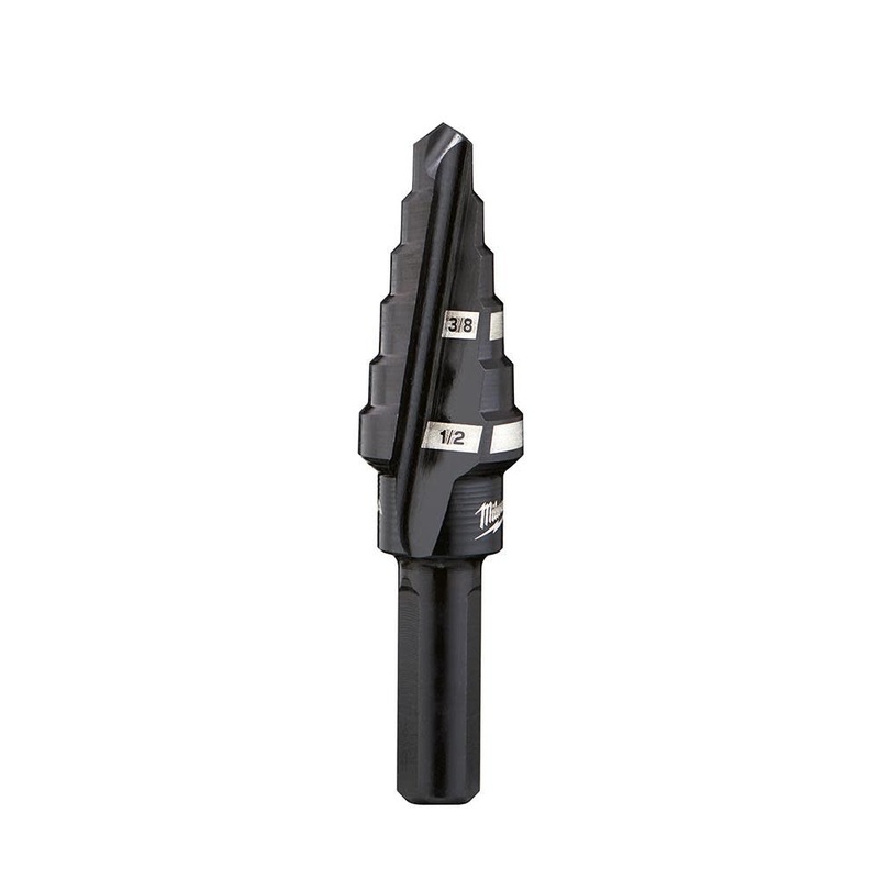 MILWAUKEE 3/8 – 1/2 Step Drill Bit