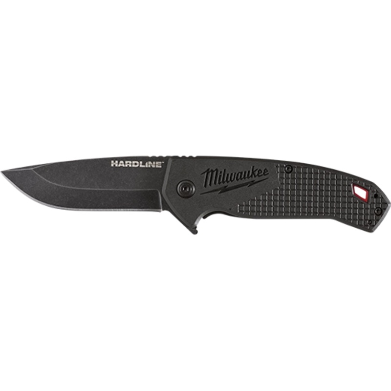 MILWAUKEE 3 HARDLINE Smooth Blade Pocket Knife