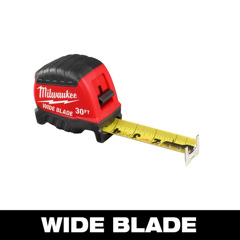 MILWAUKEE 30′ Wide Blade Tape Measure