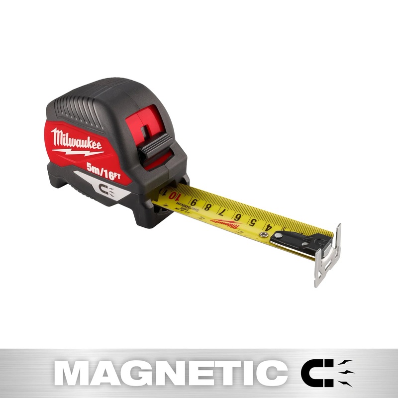 MILWAUKEE 5 m / 16′ Magnetic Tape Measure