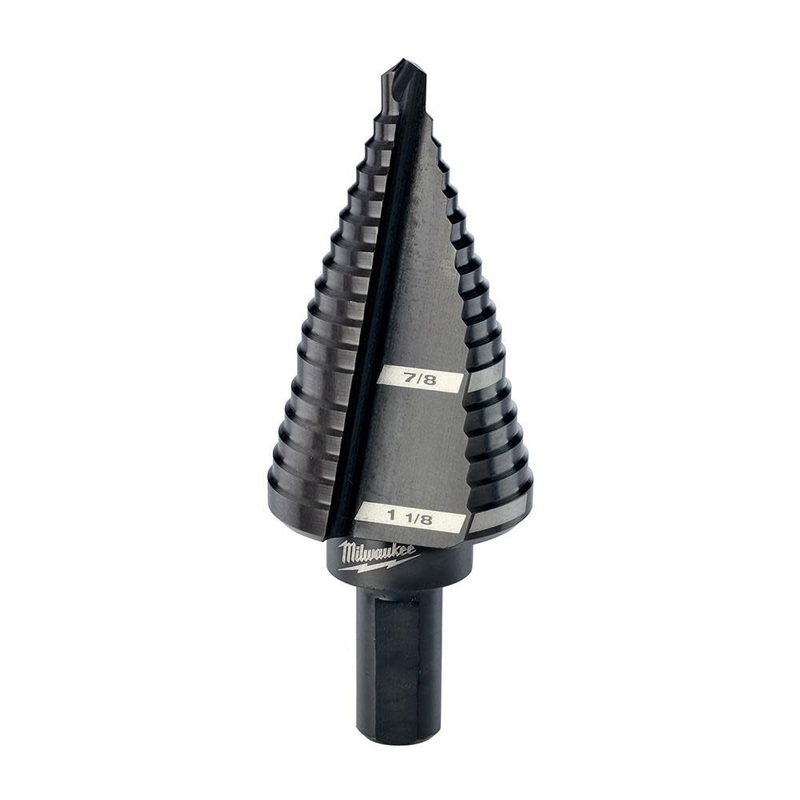 MILWAUKEE 7/8 & 1-1/8 Step Drill Bit