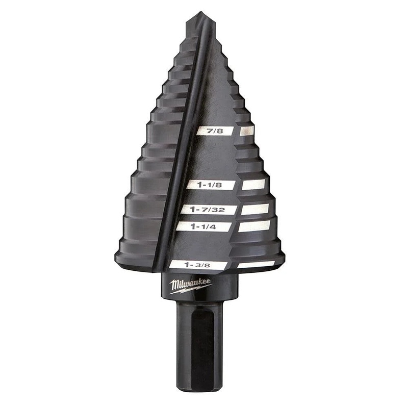 MILWAUKEE 7/8 – 1-3/8 Step Drill Bit
