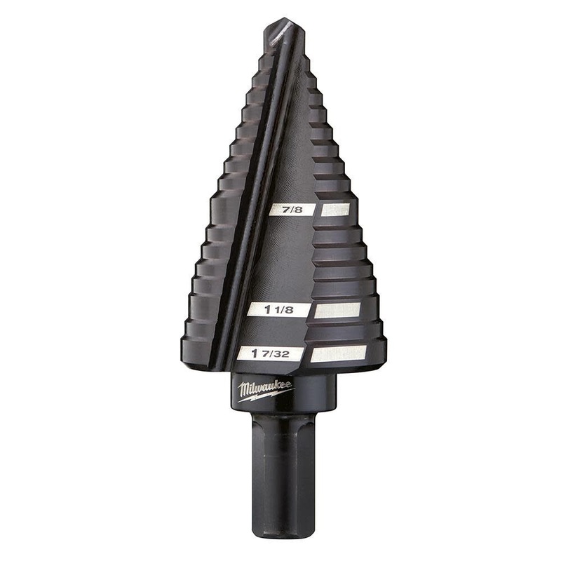 MILWAUKEE 7/8 – 1-7/32 Step Drill Bit