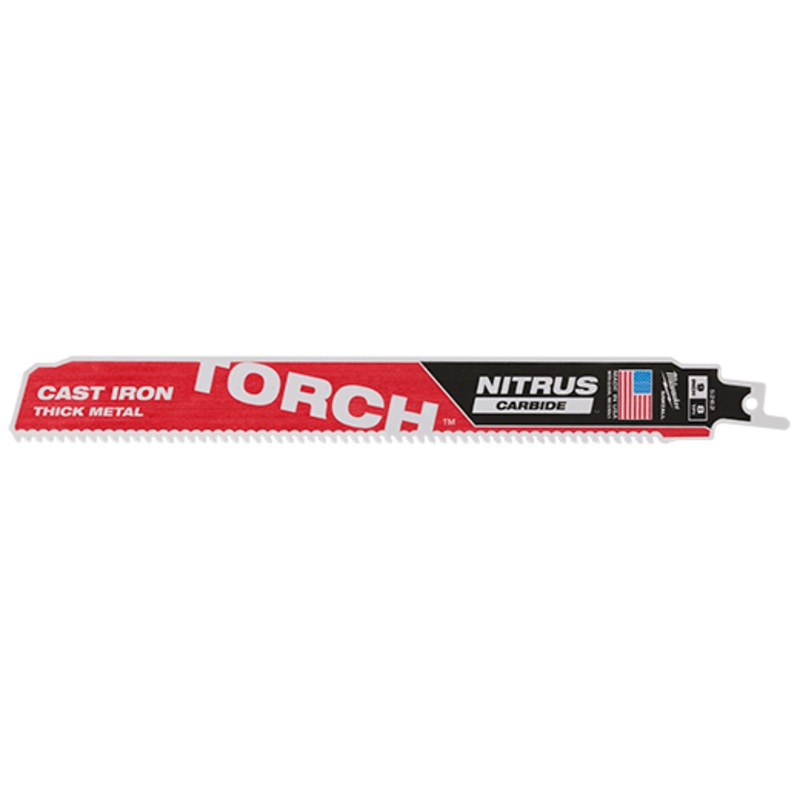 MILWAUKEE 9 8 TPI SAWZALL TORCH w/ NITRUS CARBIDE