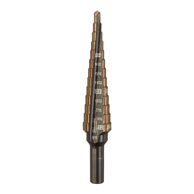 MILWAUKEE Cobalt Step Drill Bits