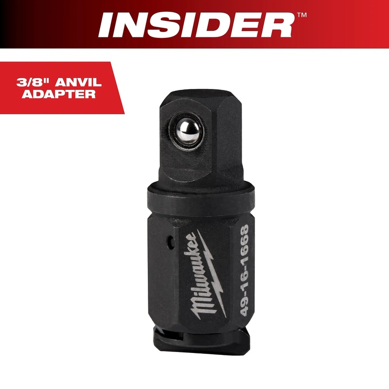 MILWAUKEE INSIDER Box Ratchet 3/8 Anvil Adapter