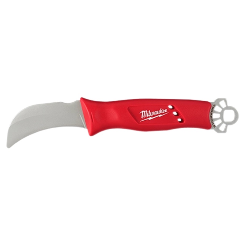 MILWAUKEE Lineman’s Hawkbill Knife w/ STICKWORK 3 IN 1 Ring