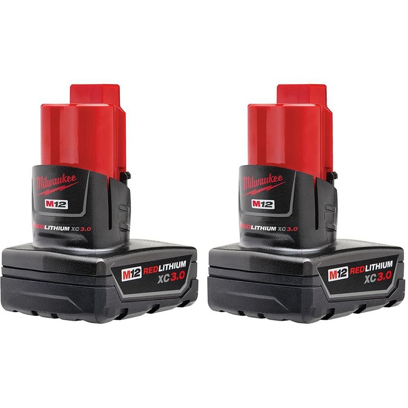 MILWAUKEE M12 REDLITHIUM XC3.0 Battery (2 PACK)