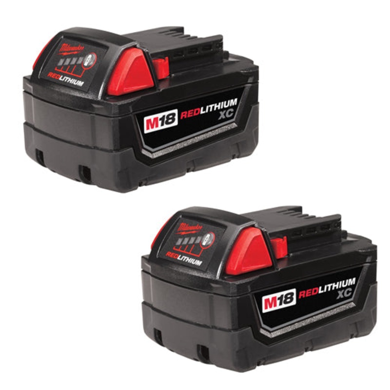 MILWAUKEE M18 REDLITHIUM XC3.0 Battery (2 PACK)