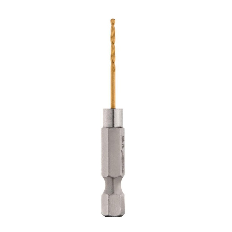 MILWAUKEE SHOCKWAVE RED HELIX Titanium Drill Bits